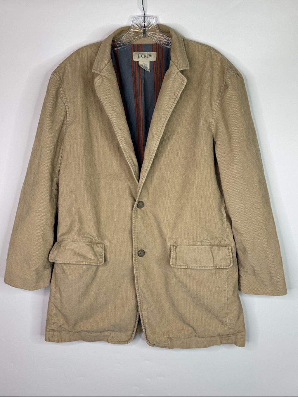 J. Crew Tan Corduroy Blazer Jacket Size Medium